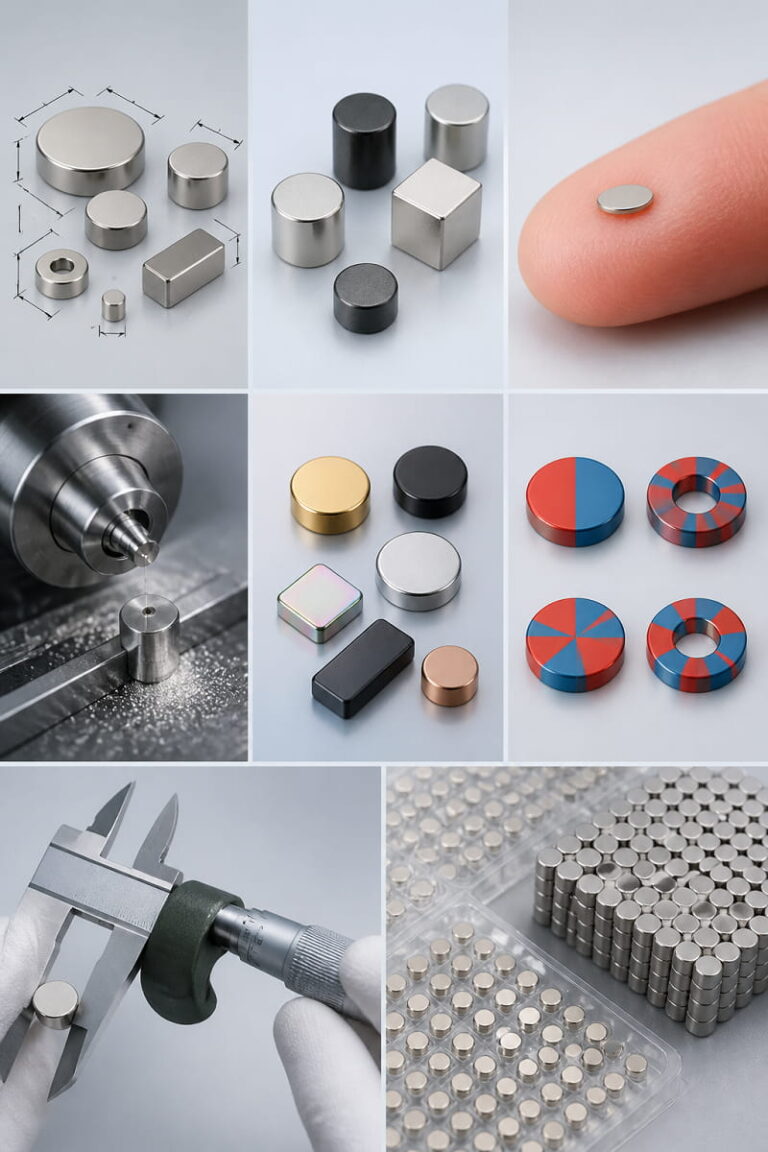 Microimanes 7 Soluciones personalizadas de microimanes