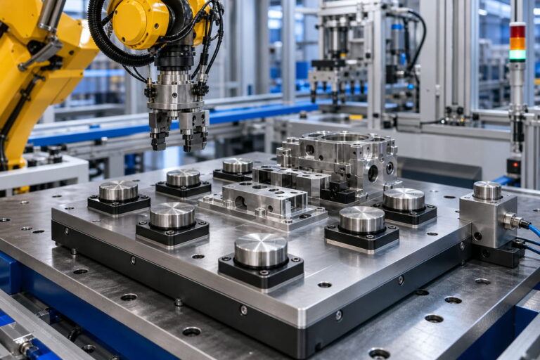 Imán para automatización industrial destinado a sistemas de sujeción magnética
