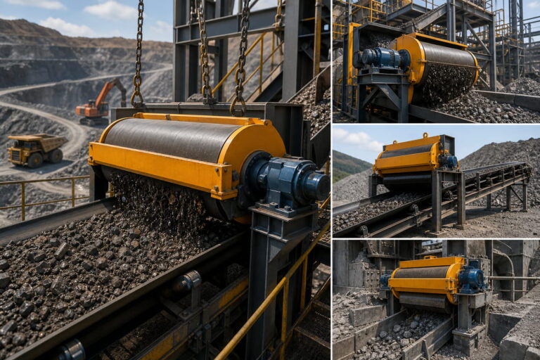 Separador magnético para la minería y el tratamiento de minerales