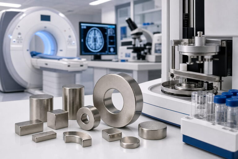 Imán para dispositivos médicos destinados a equipos de diagnóstico por imagen y de laboratorio