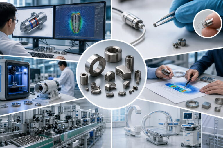 Asistencia técnica en ingeniería de imanes médicos