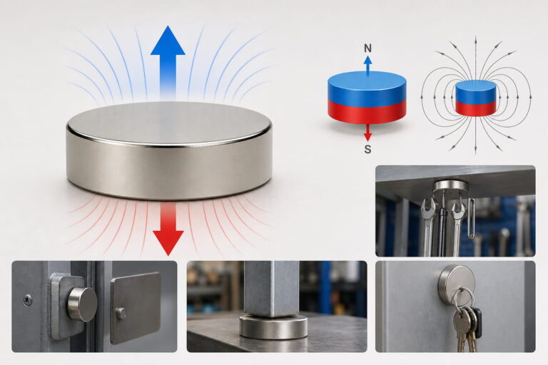 Proceso de magnetización de imanes de neodimio 5 Características principales de la magnetización axial de los imanes de neodimio