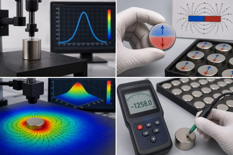 Proceso de magnetización de imanes de neodimio 24 Capacidades de inspección de la calidad de la magnetización de los imanes de neodimio