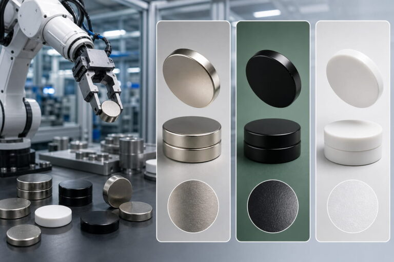 Imanes para robótica y automatización 20 Robótica Magnet Recubrimientos a medida