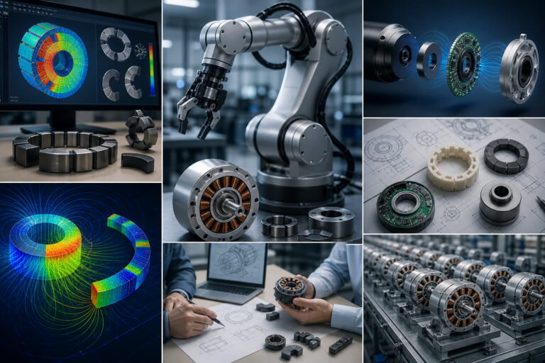 Imanes para robótica y automatización 21 Apoyo técnico para el programa de robótica
