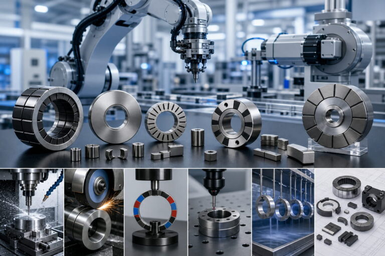 Imanes para robótica y automatización 11 Capacidades de fabricación de imanes para robótica