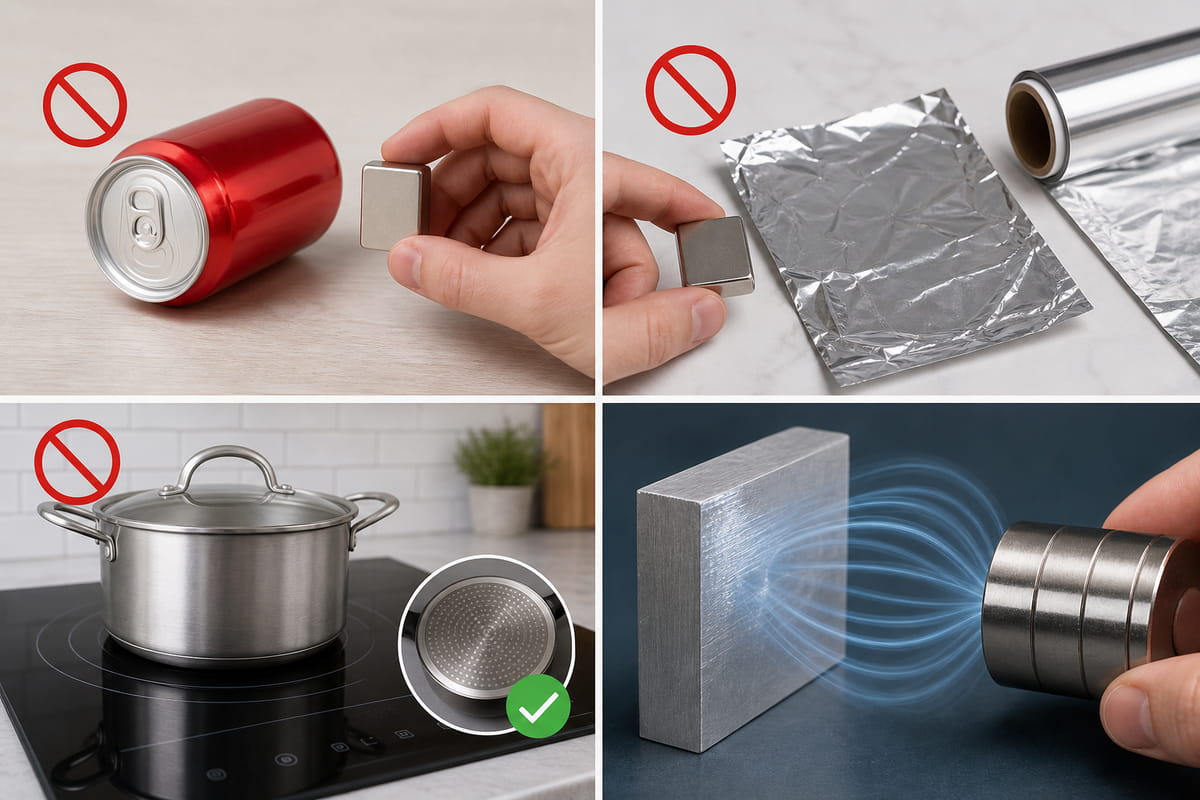 ¿Se pega un imán al aluminio? (¡Esta es la verdad!) 7 Ideas erróneas comunes sobre los imanes y el aluminio