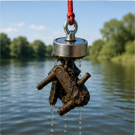 ¿Para qué se utilizan los imanes de neodimio? 21 aplicaciones en la vida real 20 Imanes de neodimio utilizados para la pesca con imán