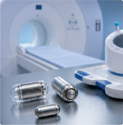Imán impermeable para dispositivos médicos