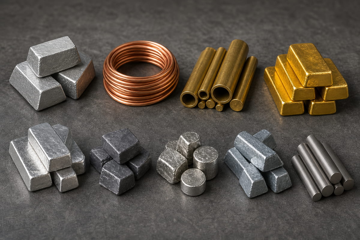 ¿Se pega un imán al aluminio? (¡Esta es la verdad!) 4 ¿Y qué hay de otros metales no magnéticos?