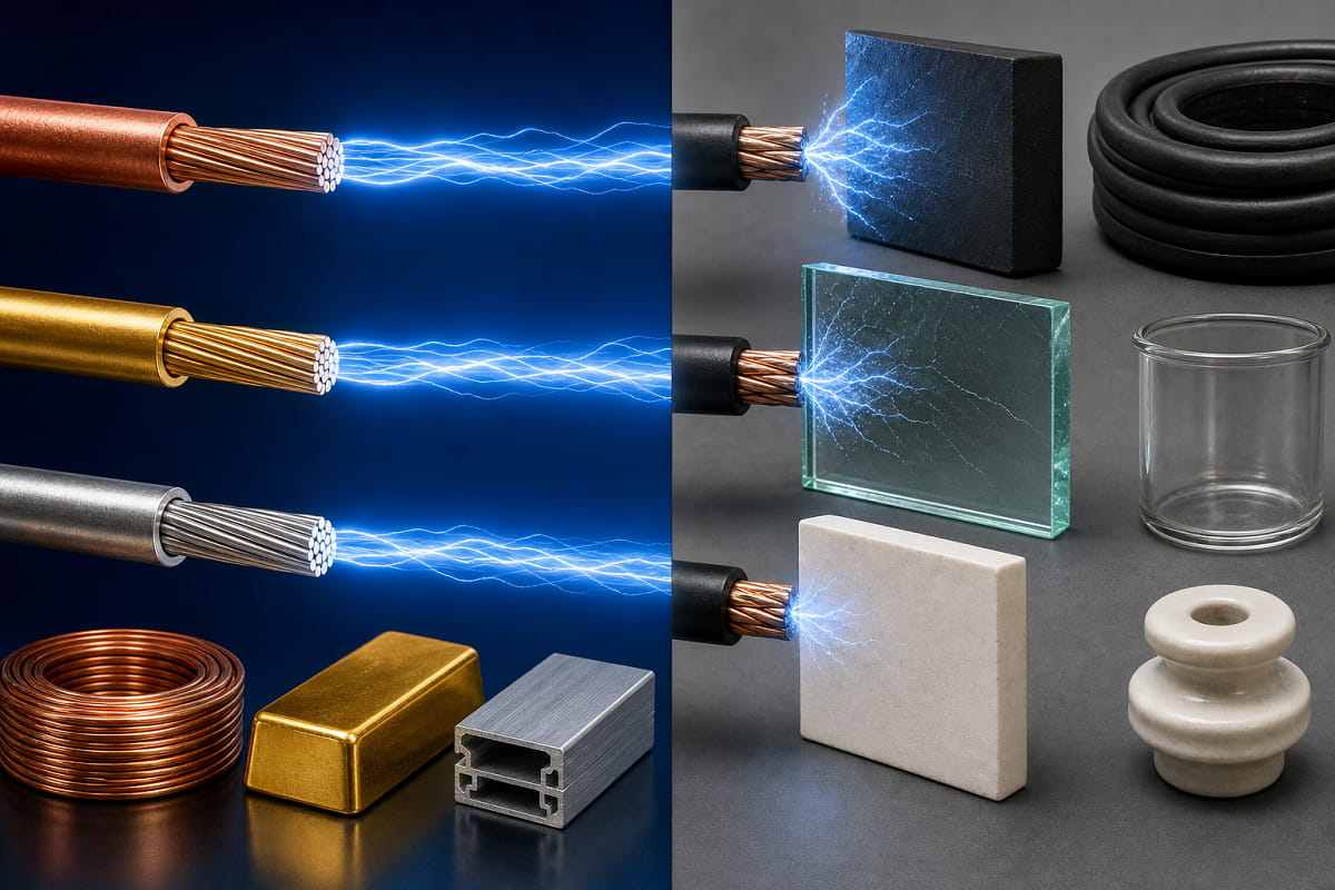 ¿Conducen la electricidad los imanes de neodimio? (Guía 2026) 4 Qué significa realmente la conductividad (versión resumida)