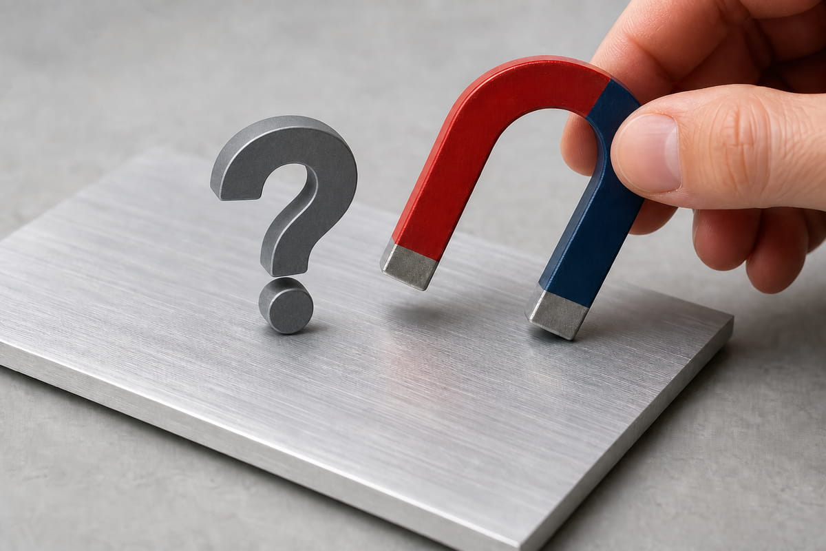 ¿Se pega un imán al aluminio? (¡Esta es la verdad!) 3 ¿Se pega un imán al aluminio?