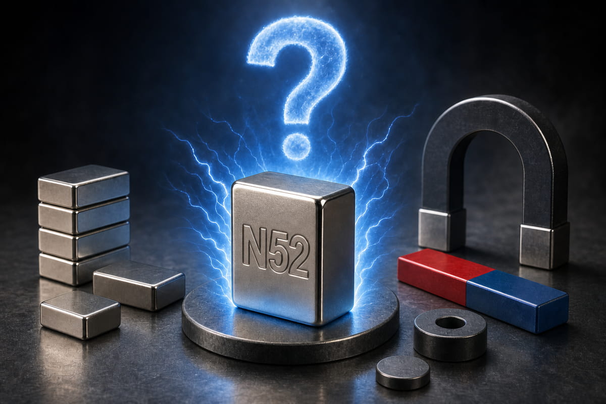 ¿Es el N52 el imán más potente? La verdad a todas luces 3 ¿Es el N52 el imán más potente?