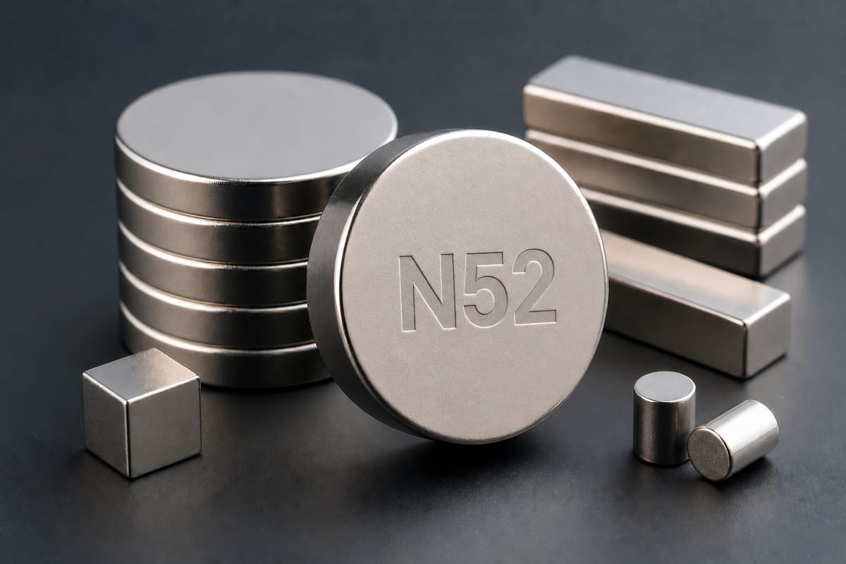 ¿Qué es un imán N52? Potencia, características, seguridad y usos 3 ¿Qué es un imán N52?